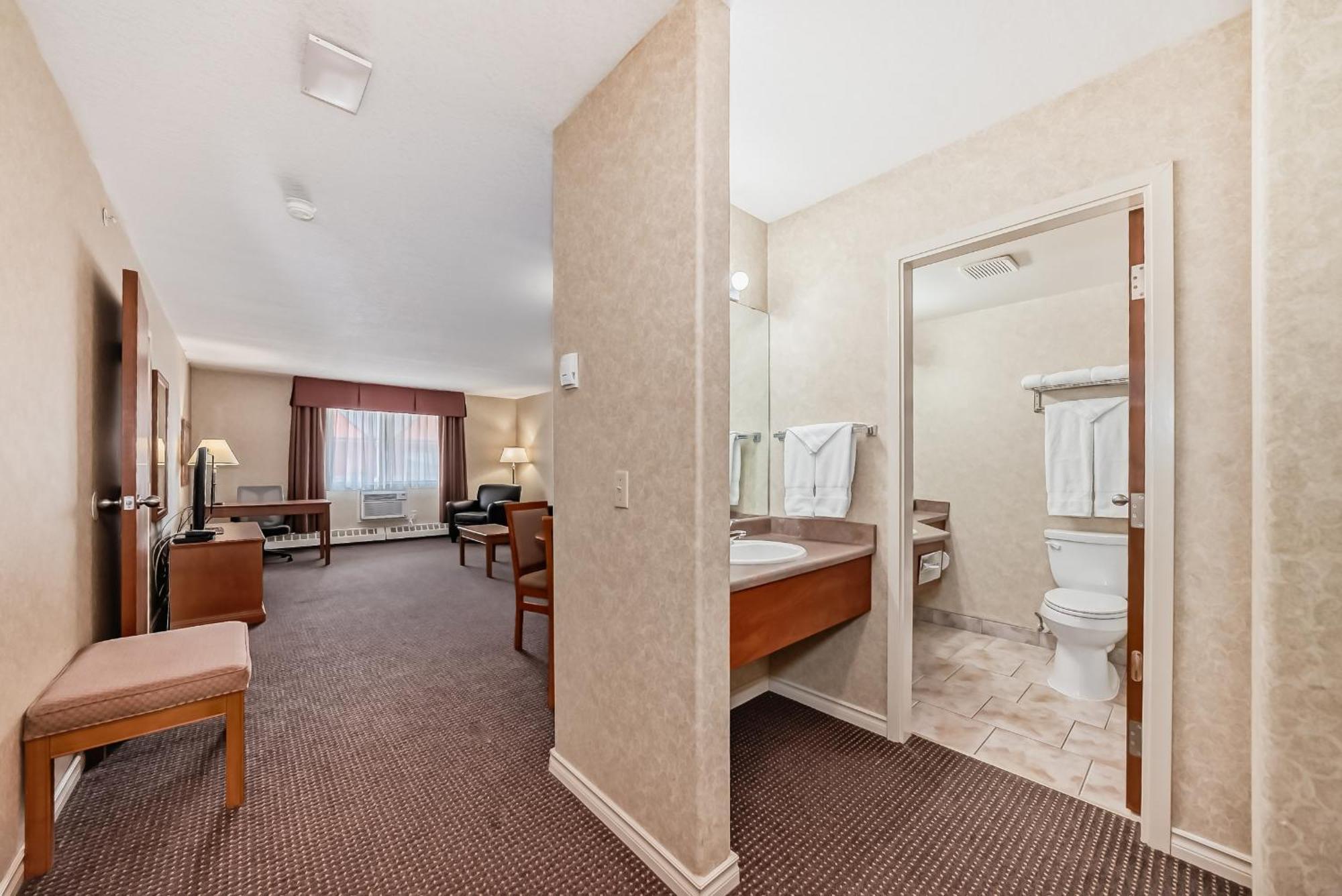 Stony Plain Inn & Suites Exterior foto